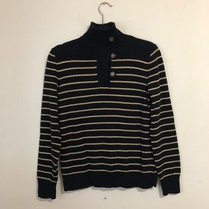 Vintage Ralph Lauren sweater in black and gold